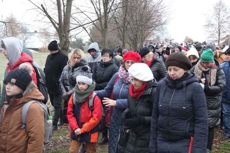 Wał-Ruda. Pożegnanie i droga krzyżowa