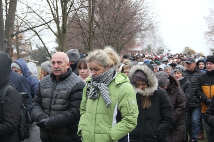 Wał-Ruda. Pożegnanie i droga krzyżowa