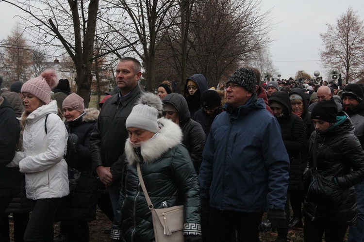 Wał-Ruda. Pożegnanie i droga krzyżowa