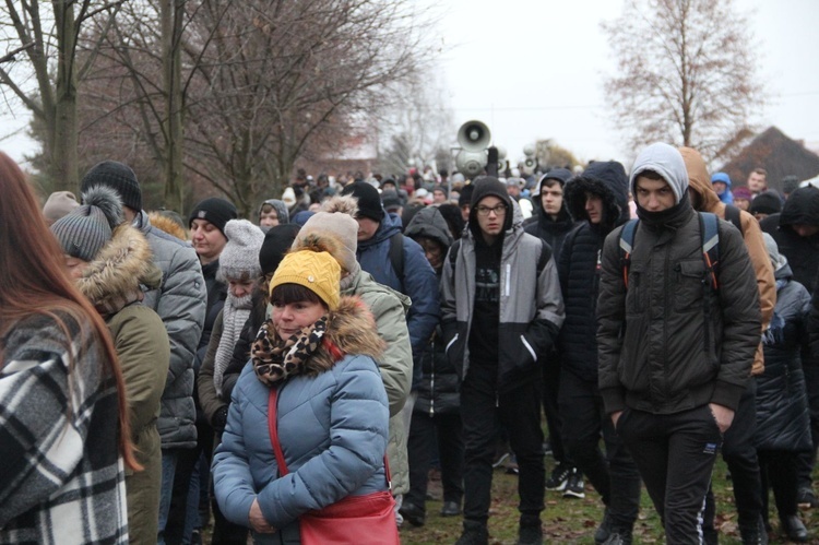 Wał-Ruda. Pożegnanie i droga krzyżowa