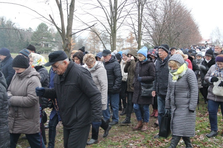 Wał-Ruda. Pożegnanie i droga krzyżowa