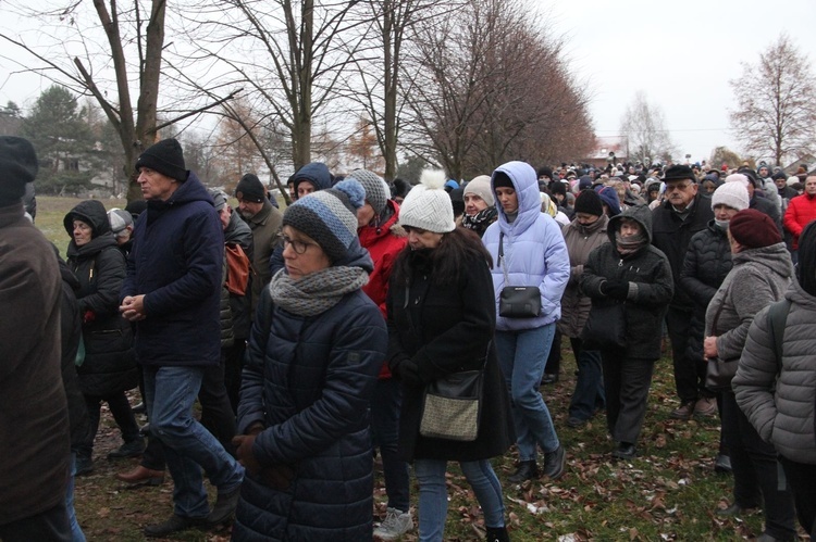 Wał-Ruda. Pożegnanie i droga krzyżowa