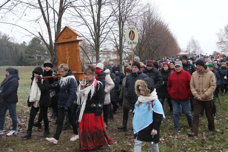 Wał-Ruda. Pożegnanie i droga krzyżowa