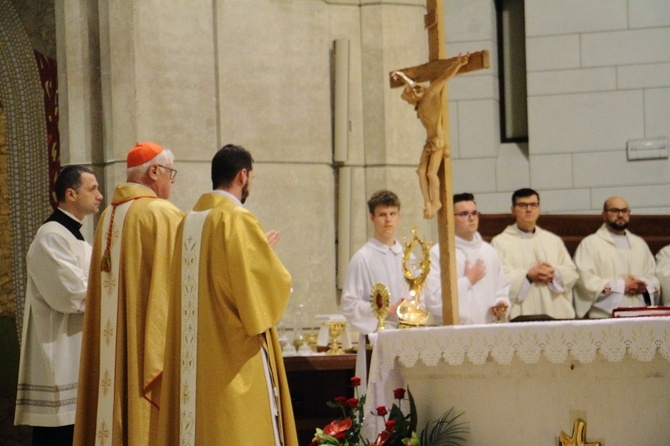 Msza św. dla uczestników II Międzynarodowego Kongresu dla Małżeństwa i Rodziny oraz Spotkania Młodzieży Archidiecezji Krakowskiej 