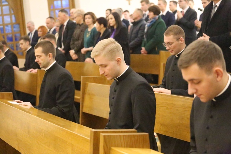 Obłóczyny w seminarium