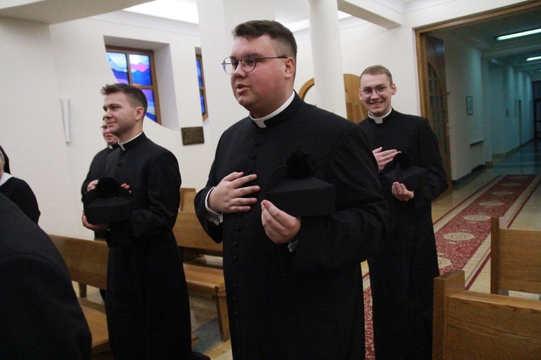 Obłóczyny w seminarium
