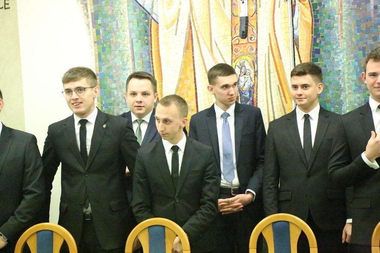 Obłóczyny w seminarium