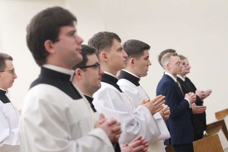 Obłóczyny w seminarium