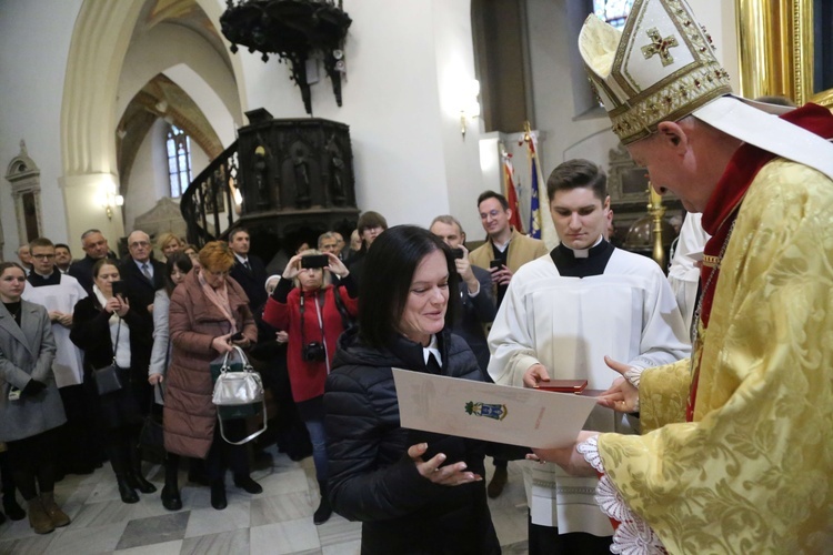 Wręczenie medali "Dei Regno Servire" i święto Akcji Katolickiej