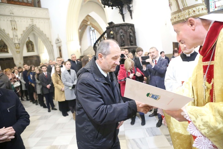 Wręczenie medali "Dei Regno Servire" i święto Akcji Katolickiej