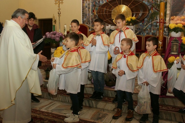 Ministranci w Niedzieliskach