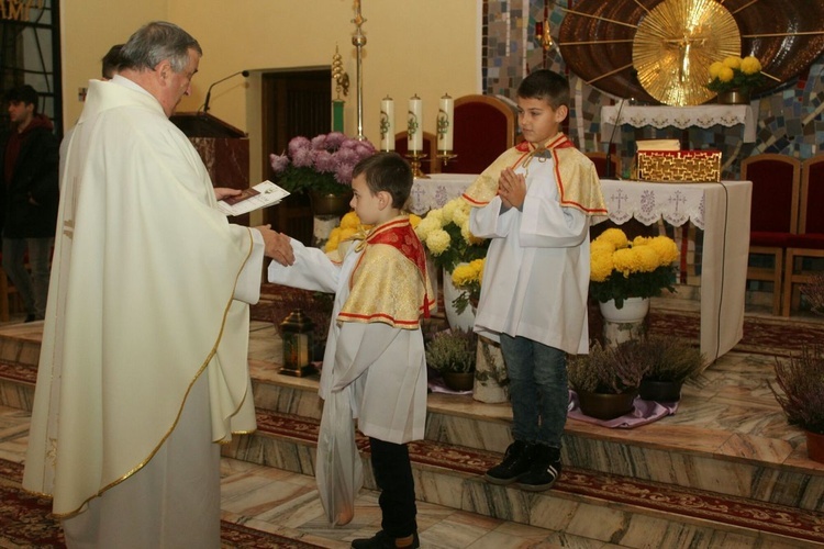 Ministranci w Niedzieliskach