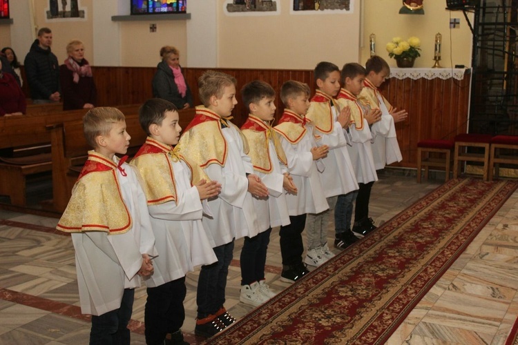 Ministranci w Niedzieliskach