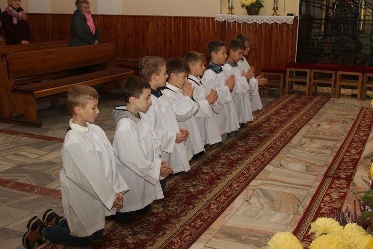 Ministranci w Niedzieliskach