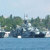Atak w Noworosyjsku wyzwaniem dla Floty Czarnomorskiej