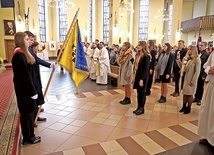 ▲	Przyrzeczenie nowych członków KSM.