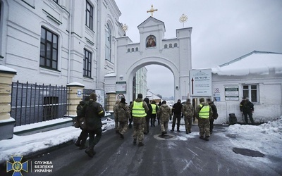 Przeszukanie w Ławrze Peczerskiej