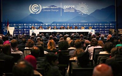 W szczycie COP27 w Egipcie wzięło udział ok. 35 tysięcy osób.