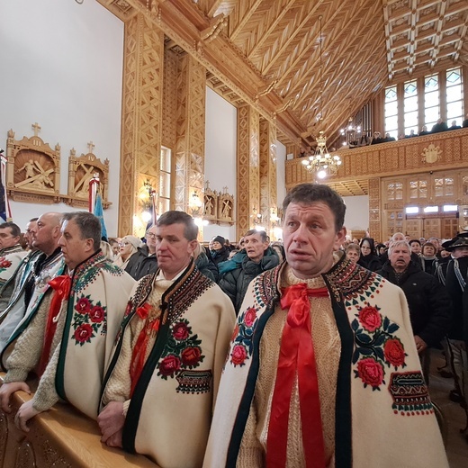 Górale pożegnali o. Stanisława Jarosza