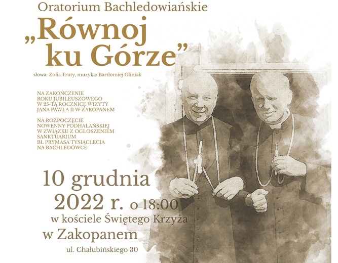 Zakopane. Oratorium "Równoj ku Górze"