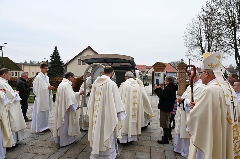 Rozpoczęcie peregrynacji w Skrzatuszu