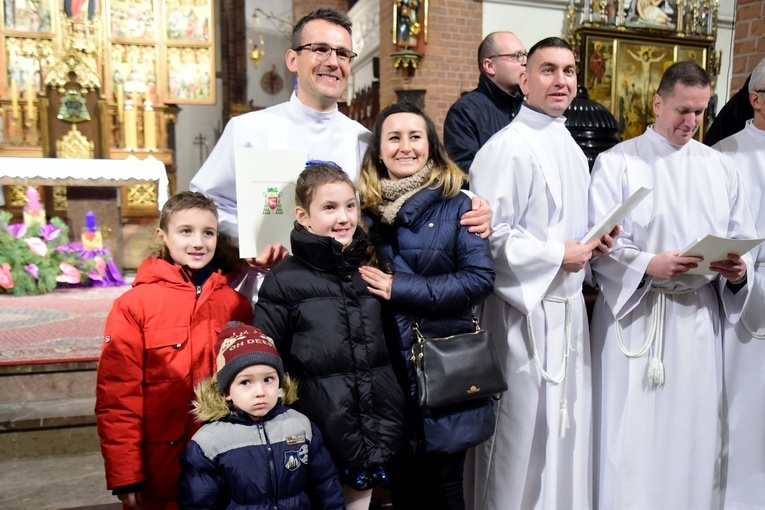 Błogosławieństwo szafarzy