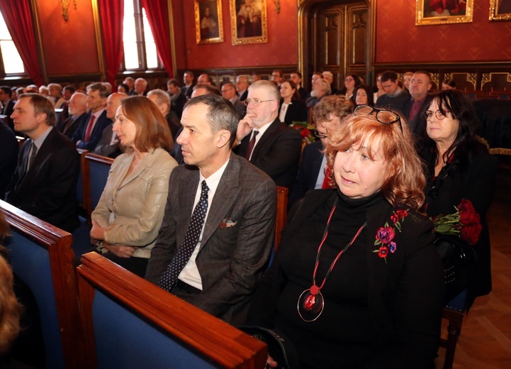 Złoty medal UJ "Plus ratio quam vis" dla prof. Janusza Skalskiego