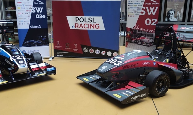 Śląsk. Dwa bolidy – spalinowy i elektryczny – zbudowali studenci Politechniki Śląskiej