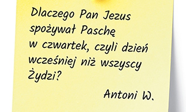 Czy ostatnia wieczerza była Paschą?