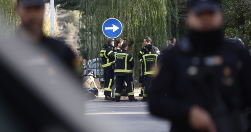 Wybuch w ambasadzie Ukrainy w Madrycie
