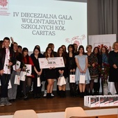 IV Diecezjalna Gala Wolontariatu Szkolnych Kół Caritas