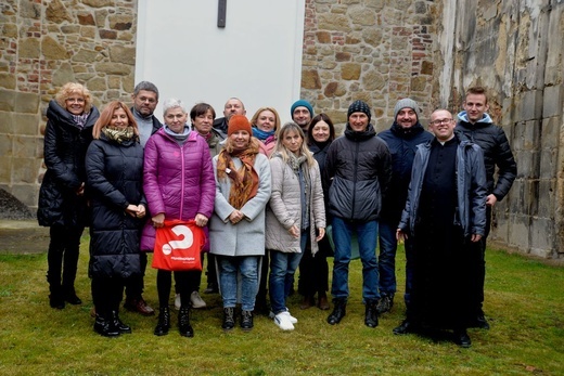 Załoga Ewangelibusa w Zakładzie Karnym