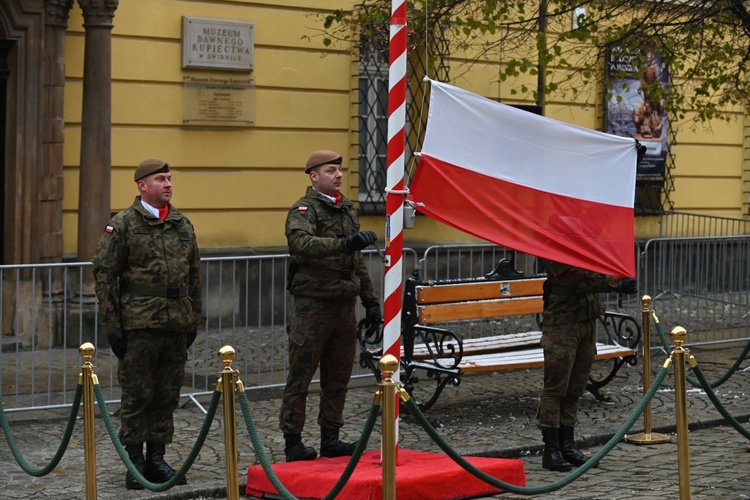 Przysięga nowych żołnierzy 16 Dolnośląskiej Brygady Obrony Terytorialnej