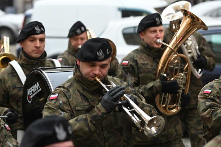 Przysięga nowych żołnierzy 16 Dolnośląskiej Brygady Obrony Terytorialnej