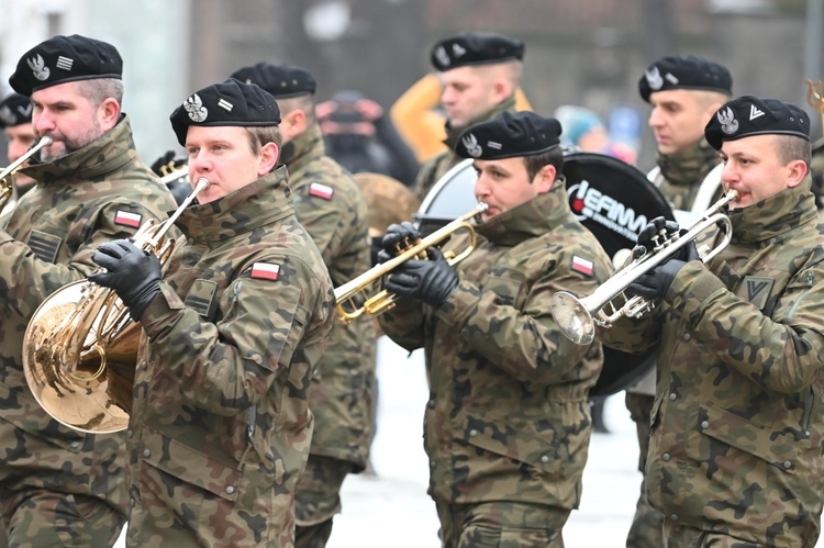 Przysięga nowych żołnierzy 16 Dolnośląskiej Brygady Obrony Terytorialnej