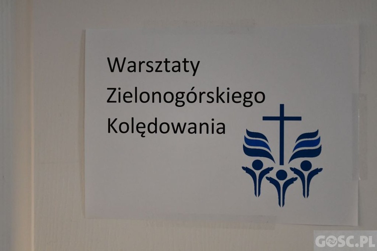 Warsztaty przed Zielonogórskim Kolędowaniem