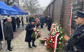 Odsłonięcie tablicy w 80. rocznicę śmierci ks. Jana Machy