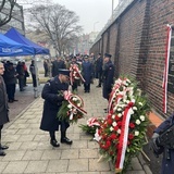 Odsłonięcie tablicy w 80. rocznicę śmierci ks. Jana Machy