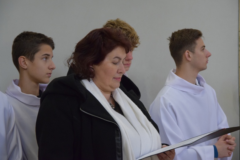Poświęcenie obrazu Maryi i zawierzenie parafian w Makowie