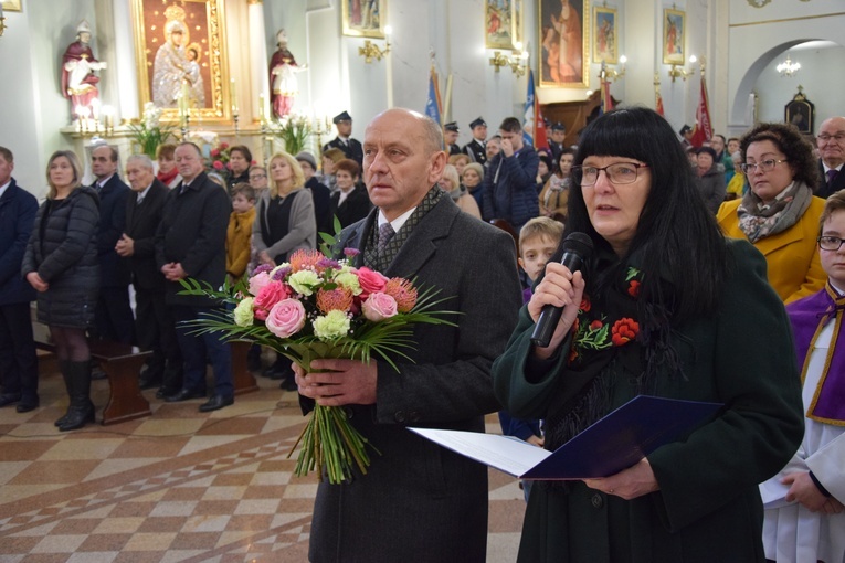 Poświęcenie obrazu Maryi i zawierzenie parafian w Makowie