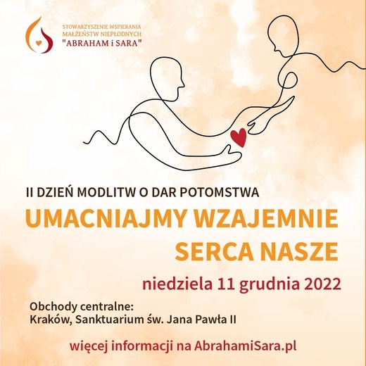 Z myślą o małżeństwach niepłodnych. II Dzień Modlitw o Dar Potomstwa