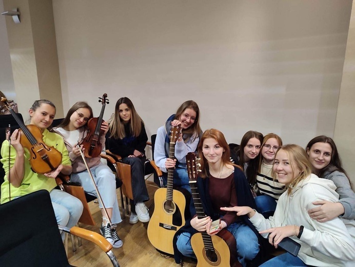 Stary Sącz. Limanowcy licealiści w Opoce