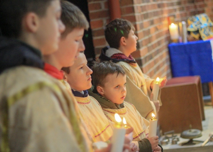 Niedzielna liturgia w parafii greckokatolickiej w Opolu