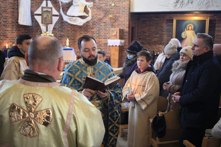 Niedzielna liturgia w parafii greckokatolickiej w Opolu