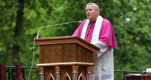 Bp Wodarczyk na Barbórce: Górniczy stan to przykład pracowitości i pobożności