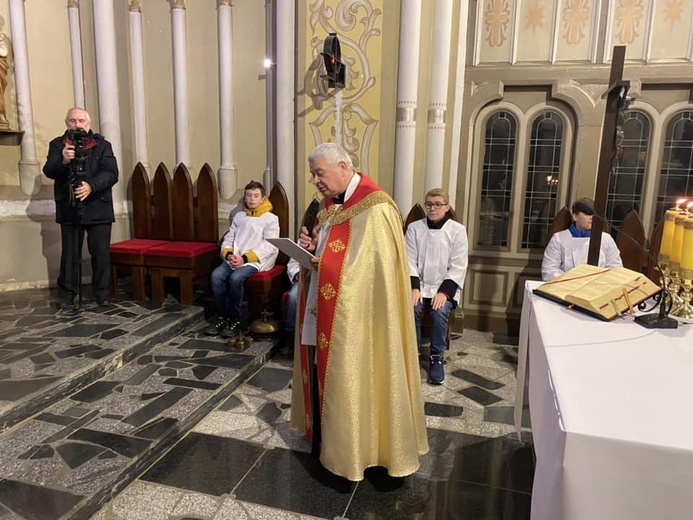 Zakończenie wizytacji w Wicinie