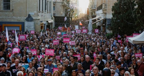 Malta: Kilka tysięcy osób protestowało przeciw planom liberalizacji prawa aborcyjnego