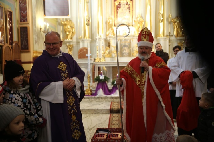 Wizyta św. Mikołaja w Janowie Lubelskim