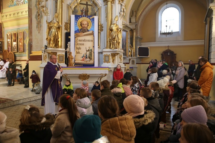 Wizyta św. Mikołaja w Janowie Lubelskim