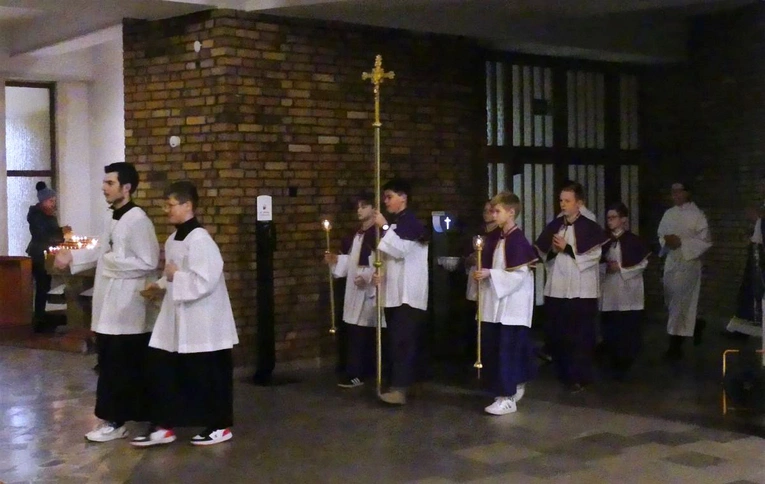 Barbórka 2022 w kościele Matki Bożej Bolesnej w Jawiszowicach-os. Brzeszcze